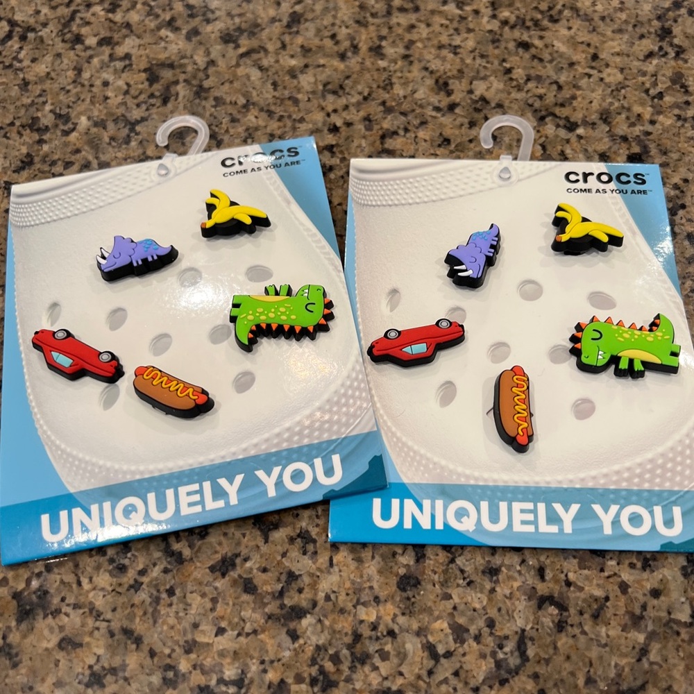 Set of 2 CROCS Jibbitz Charms NWT